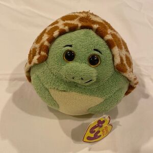 Ty Beanie Baby Ballz Turtle Plush NWT